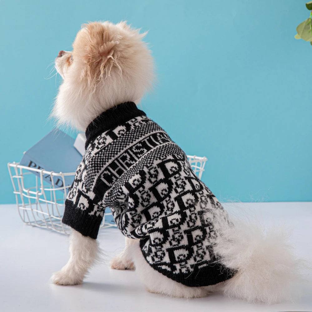 Dog Sweater Fashion New Soft and Comfortable Material High Elasticity Clothes