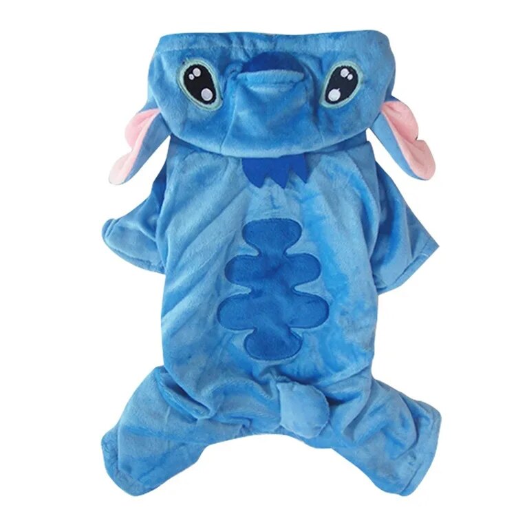 Stitch Disney Pet Hoodie: Cozy Autumn Winter Dog Apparel