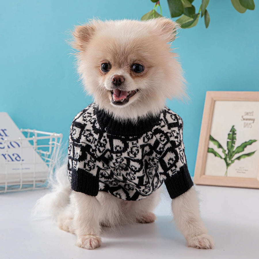 Dog Sweater Fashion New Soft and Comfortable Material High Elasticity Clothes