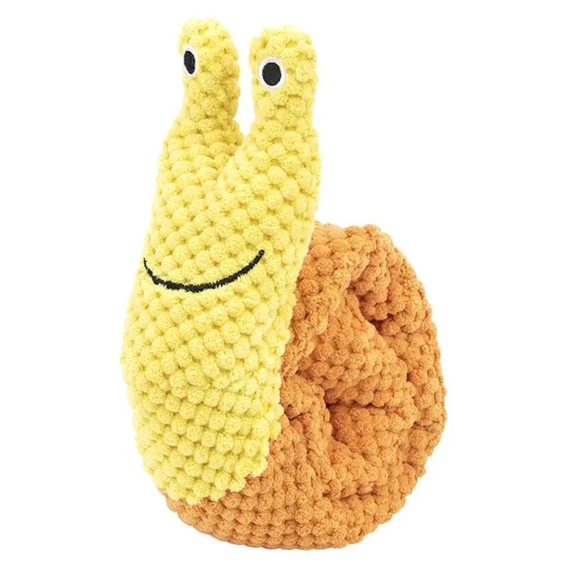 Squeaky Plush Dog Puzzle Toy - Interactive Foraging & Training Fun